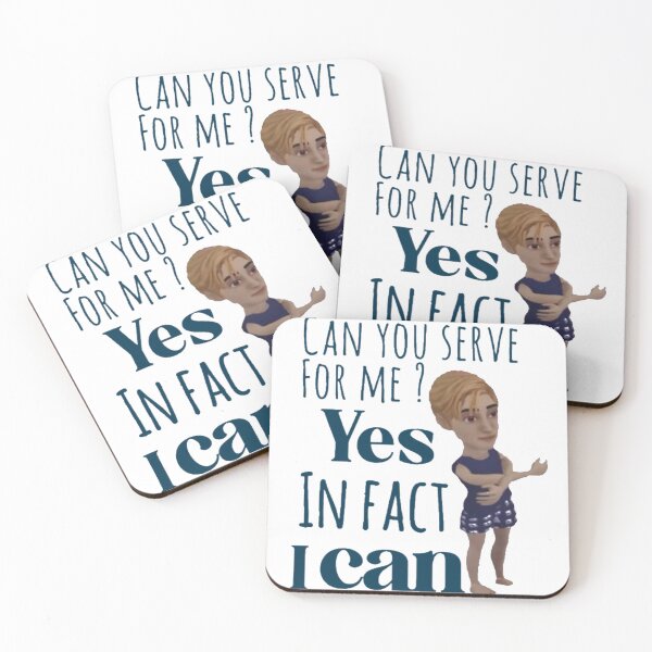 Item preview, Can you serve for me? Sinjin drowning designed and sold by eemilystickers.