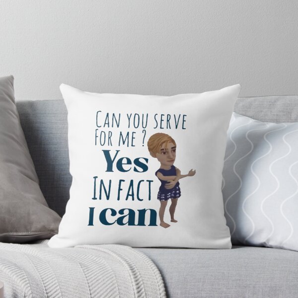 Item preview, Can you serve for me? Sinjin drowning designed and sold by eemilystickers.