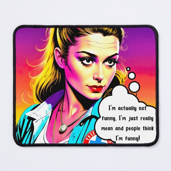 Item preview, I'm just really mean designed and sold by Awesome Things.