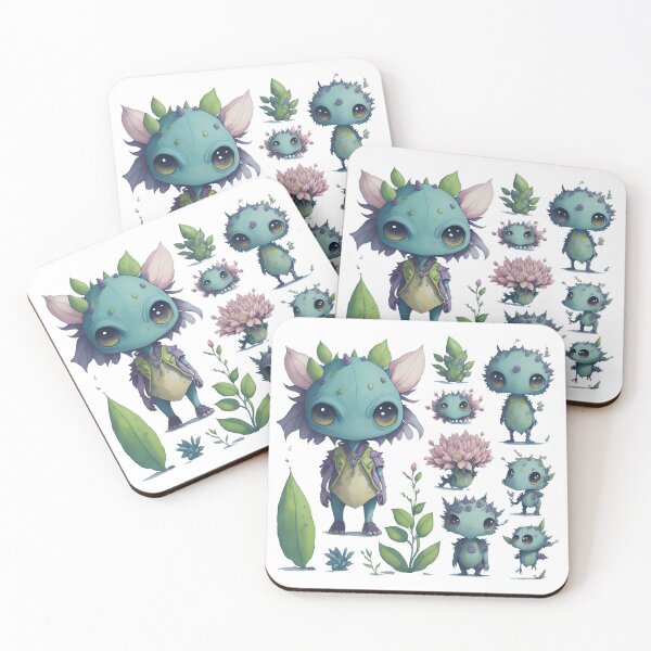 Item preview, Aliens, Cute Alien Monster and Friends designed and sold by Piniatá P.