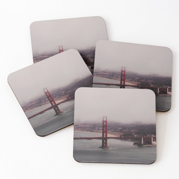 Item preview, Golden Gate Bridge in the Fog designed and sold by LJ Pedro.