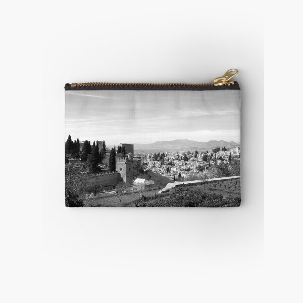 Item preview, Generalife gardens, Alhambra, and Albaicin, monochrome designed and sold by paulboizot.