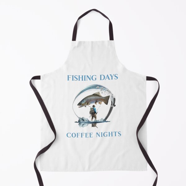 Item preview, Fishing Days - Coffee Nights designed and sold by Monica-Designs.
