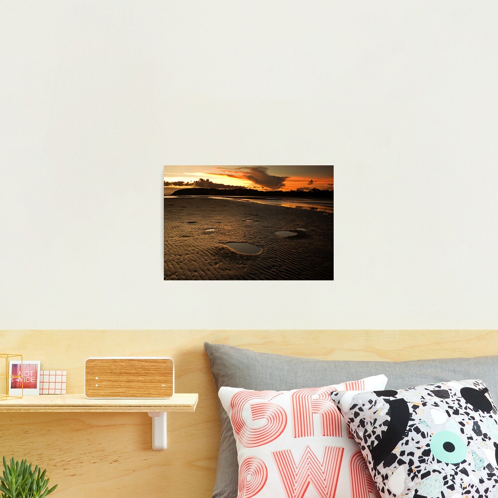 Twilight at Conway Beach Photographic Print