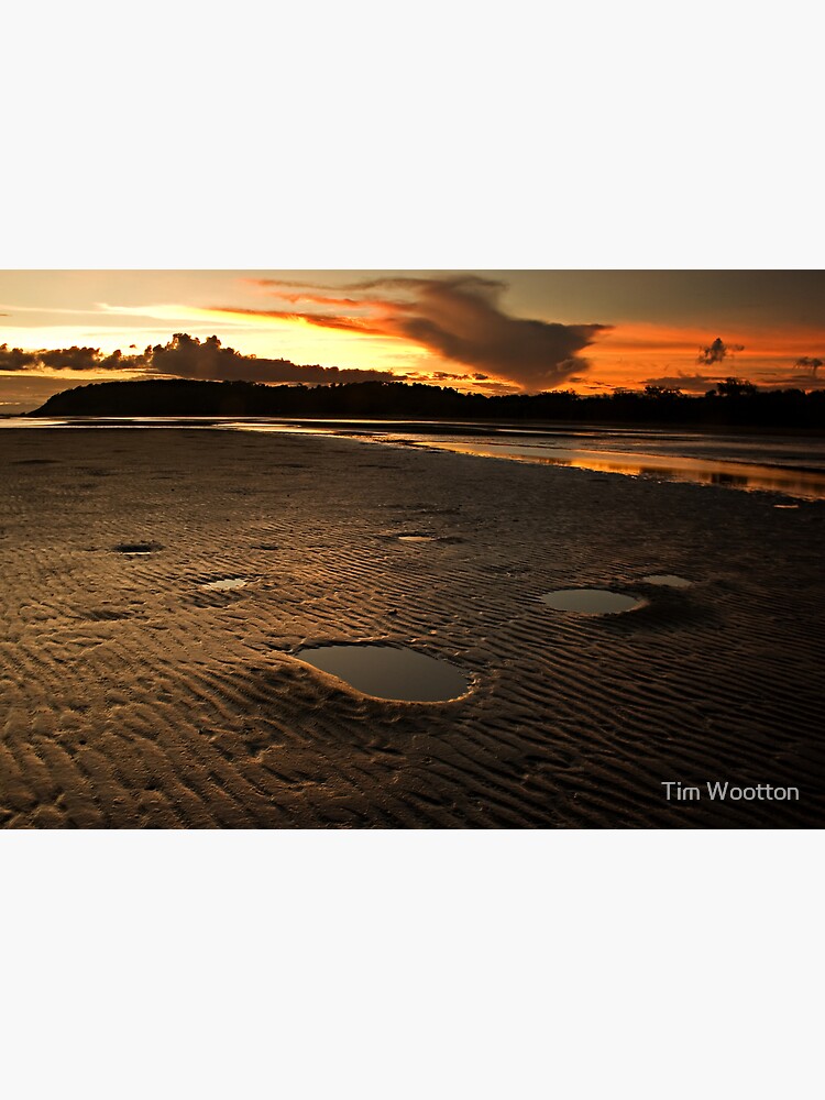 Twilight at Conway Beach by wootton60