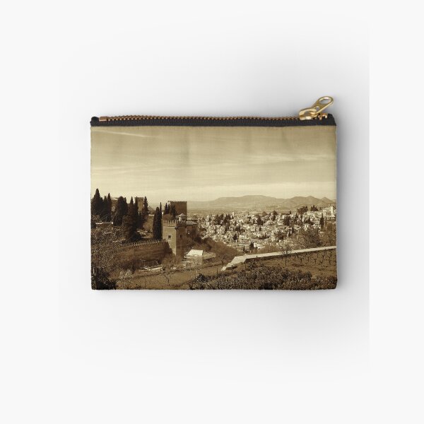 Item preview, Generalife gardens, Alhambra, and Albaicin, sepia designed and sold by paulboizot.