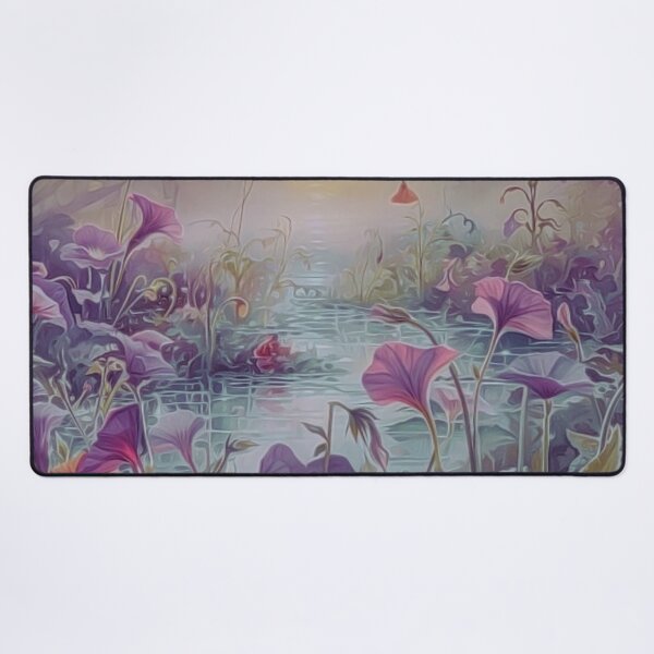 Item preview, Purple Flowers Sunset designed and sold by HappyLifeCreate.