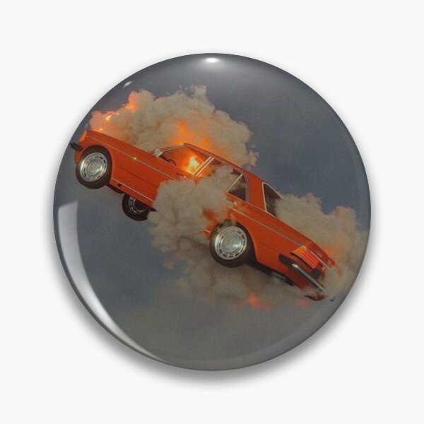 Item preview,  Burning car in the sky designed and sold by Stre1f.