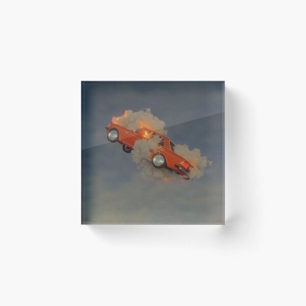 Item preview,  Burning car in the sky designed and sold by Stre1f.