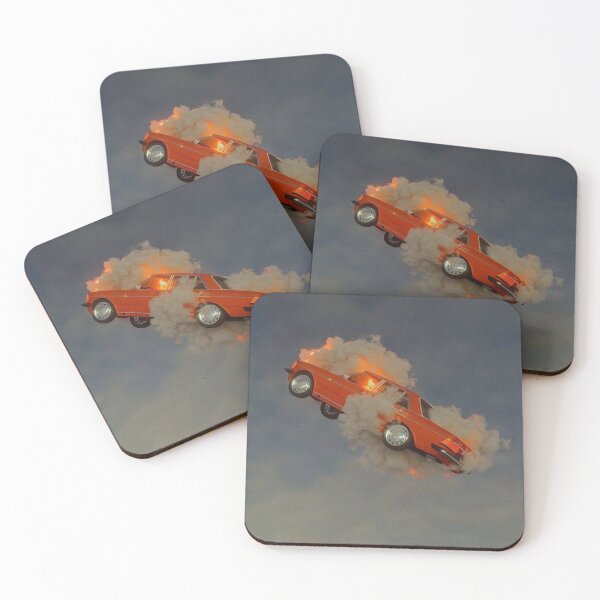 Item preview,  Burning car in the sky designed and sold by Stre1f.