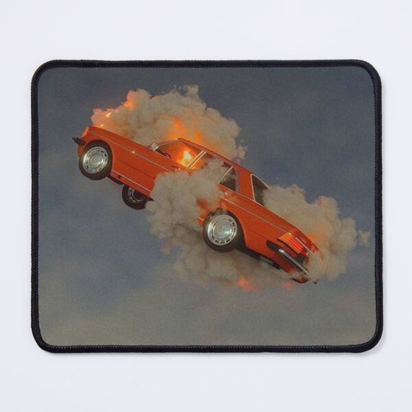 Item preview,  Burning car in the sky designed and sold by Stre1f.