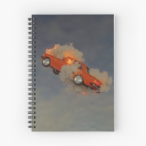 Item preview,  Burning car in the sky designed and sold by Stre1f.