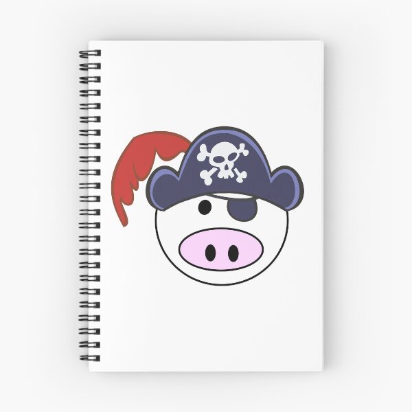 Item preview,  Pirate Pig Emoji designed and sold by m2inspiration.