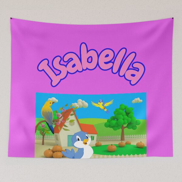 Item preview, Isabella children's name designed and sold by MountainAndSea.