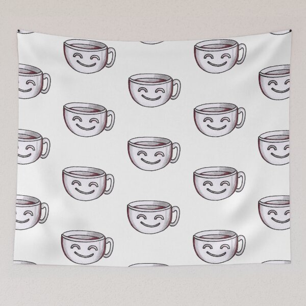 Item preview, "Smiling Coffee" (Grey, Red and Black Series) designed and sold by Art Samurai.