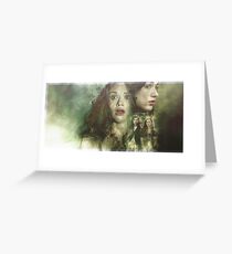 Allydia - Teen Wolf Poster Greeting Card