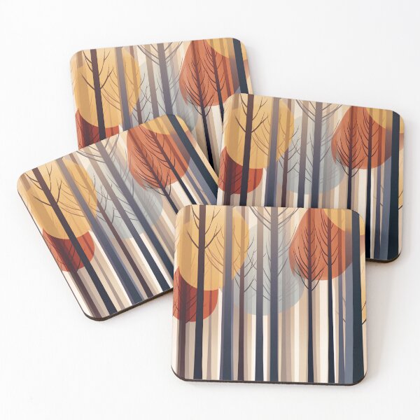 Item preview, Trees in autumn colors designed and sold by TogetherDshop.