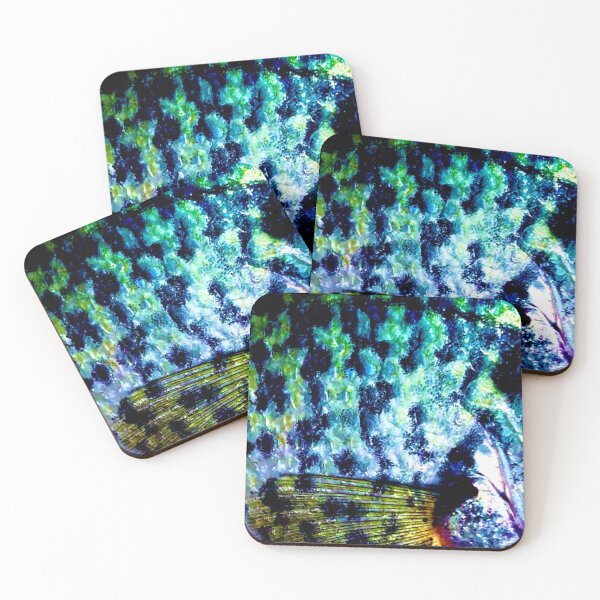 Item preview, Multi Colored Fish Scale Pattern designed and sold by CJRPics.
