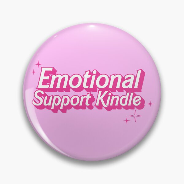 Item preview, Emotional Support Kindle Pink designed and sold by KMIKBAL7.