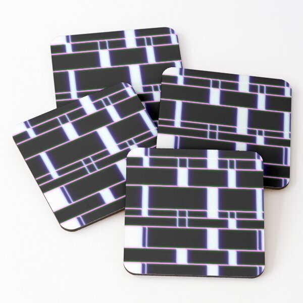 Item preview, Rectangle Pattern Black 4 designed and sold by DrowningBeauty.