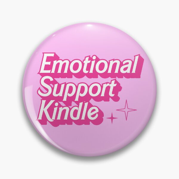 Item preview, Emotional Support Kindle Pink designed and sold by KMIKBAL7.