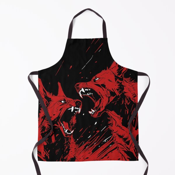 Item preview, Angry Dogs Anime Japanese Red and Black designed and sold by trajeado14.