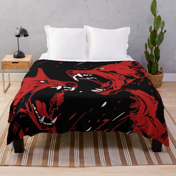 Item preview, Angry Dogs Anime Japanese Red and Black designed and sold by trajeado14.