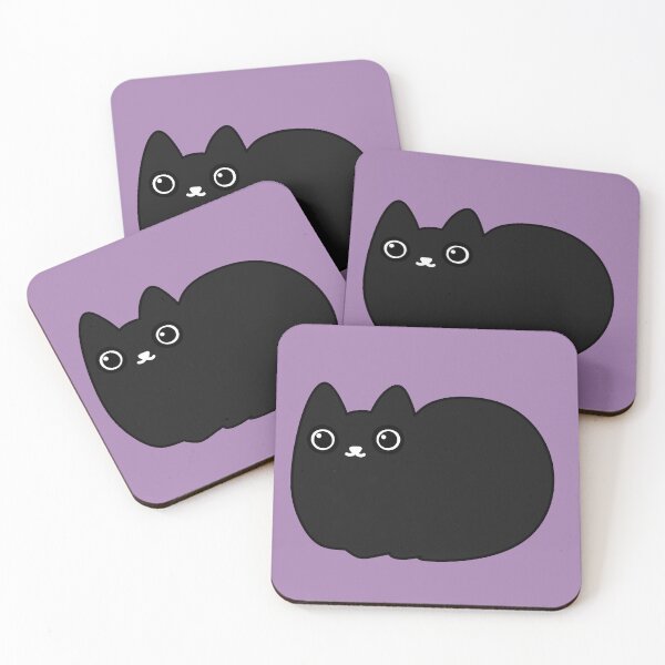 Item preview, Fat Black Cat designed and sold by ScrimblyStudios.