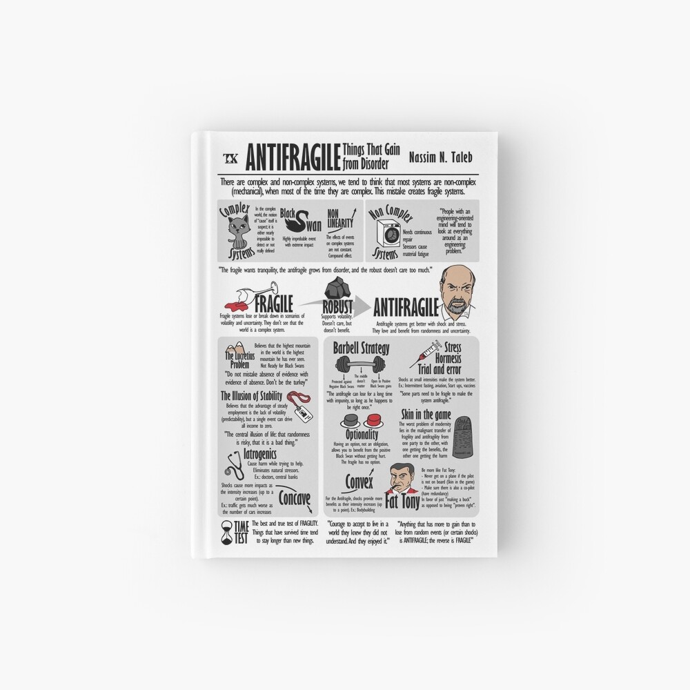 Visual Book Antifragile (Nassim Nicholas Taleb) Journal