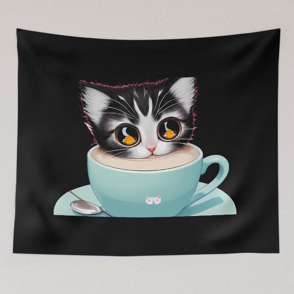 Item preview, Curled up in a Cup designed and sold by Mechanical-Artt.