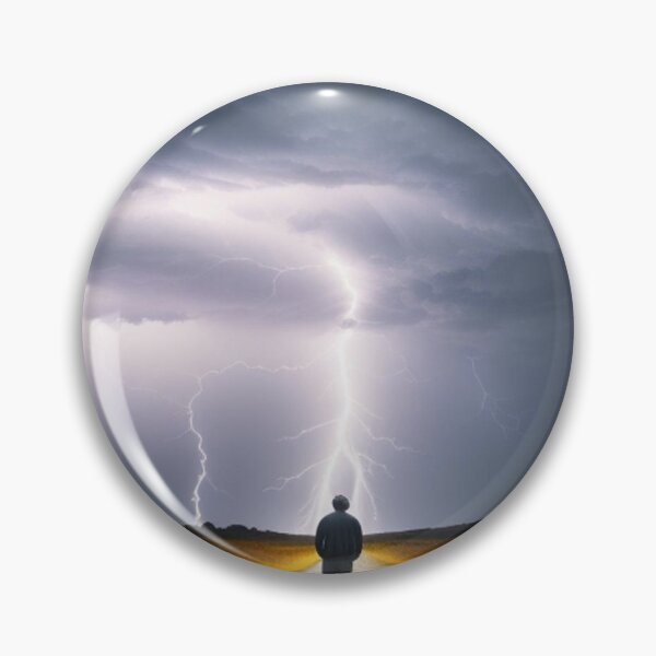 Artikelvorschau, The road less traveled- lightning striking  entworfen und verkauft von Roxburylane.