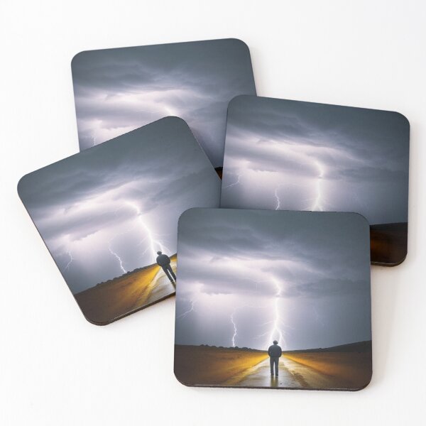Artikelvorschau, The road less traveled- lightning striking entworfen und verkauft von Roxburylane.