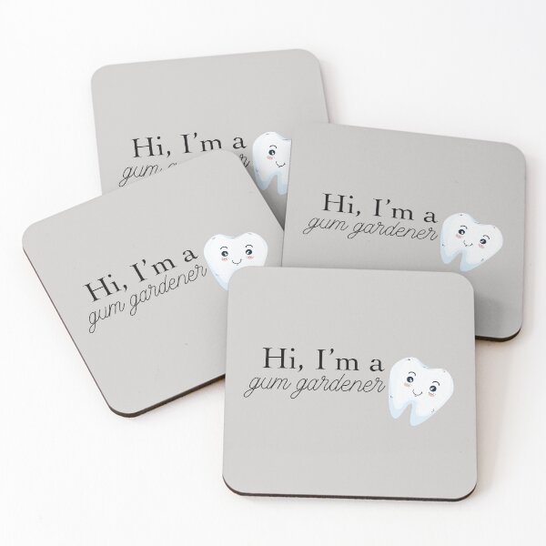 Item preview, hi i'm a gum gardener (periodontist) designed and sold by hawkeyestate.