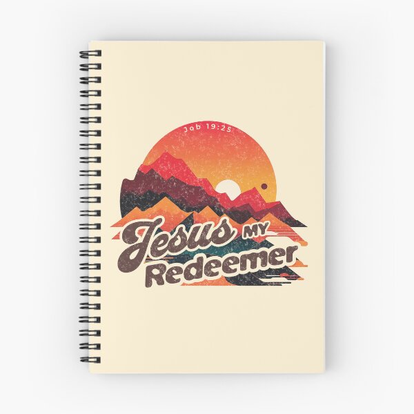 Item preview, Jesus My Redeemer - Bible Verse - Biblical - Worship Gear - Sunset Nature - Job 19:25 designed and sold by Allwhopraisehim.