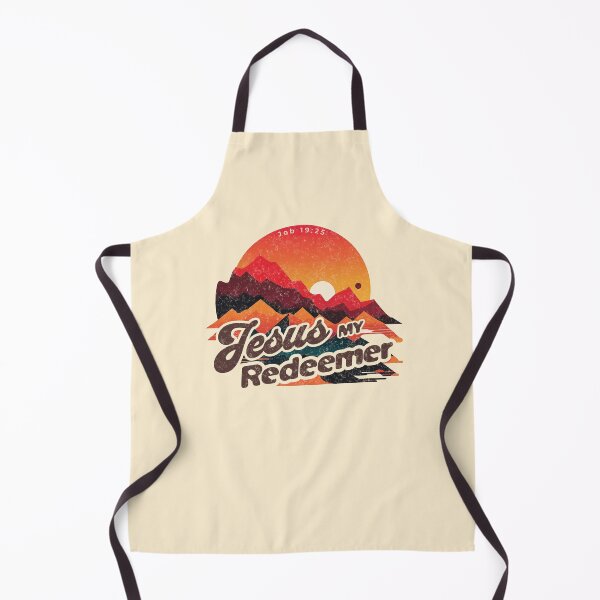 Item preview, Jesus My Redeemer - Bible Verse - Biblical - Worship Gear - Sunset Nature - Job 19:25 designed and sold by Allwhopraisehim.