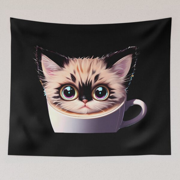 Item preview, Mugful of Feline Happiness designed and sold by Mechanical-Artt.