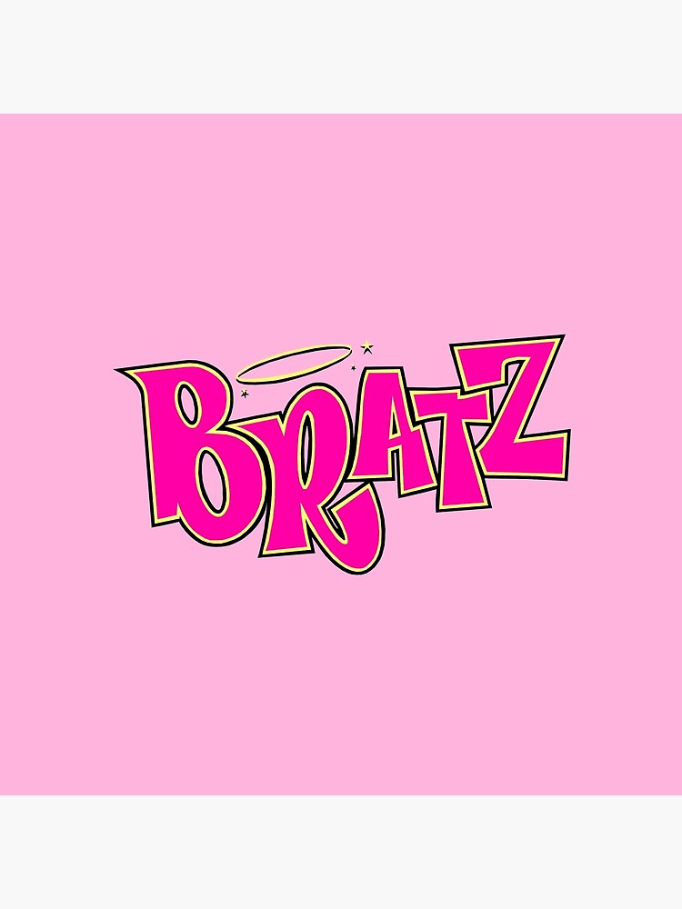 Bratz Logo Pink Art Board Print