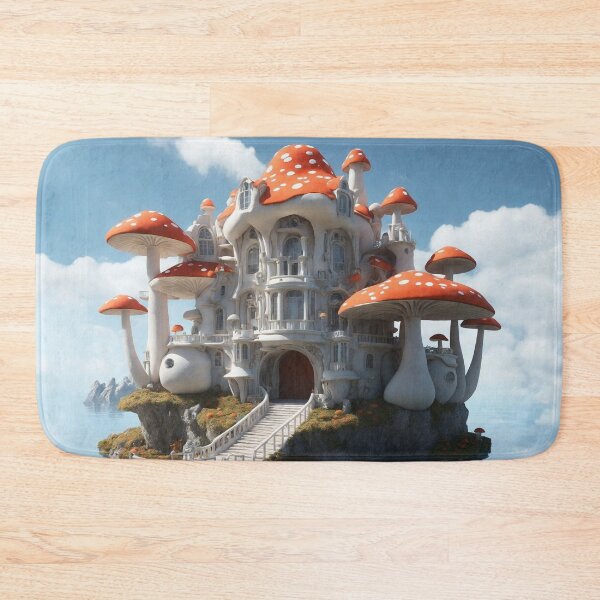Item preview, Enchanting Mushroom Castle: A Whimsical Fungal Fantasy 23 designed and sold by TheTechnoCanvas.