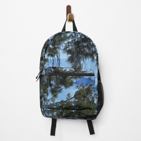 Item preview, Sea view through pines col, pen and watercolour effect  designed and sold by paulboizot.
