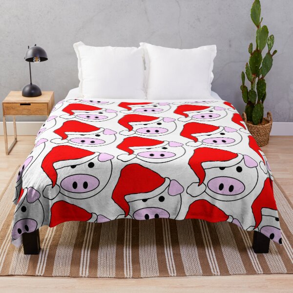 Item preview, Christmas Pig Emoji designed and sold by m2inspiration.