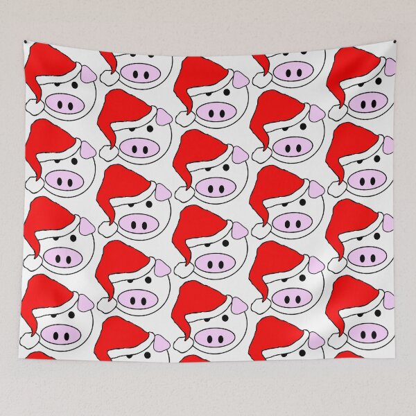 Item preview, Christmas Pig Emoji designed and sold by m2inspiration.