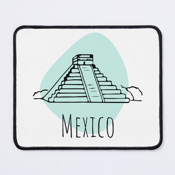 Item preview, Mexico doodle illustration designed and sold by mariakostory.