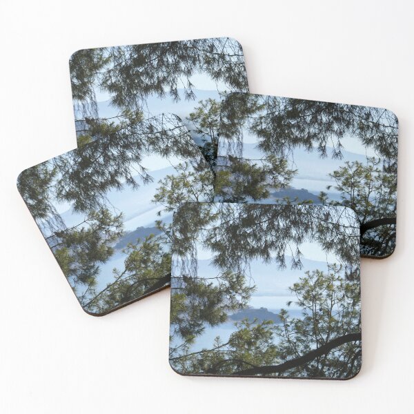 Item preview, Sea view through pines designed and sold by paulboizot.