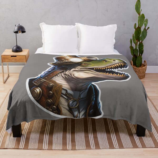 Item preview,  Steampunk T-Rex Dinosaur Sticker designed and sold by randomtdesigns.