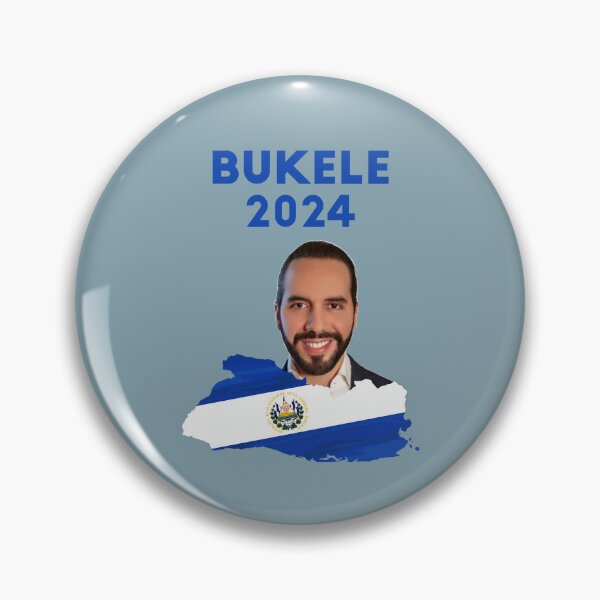 Item preview, Bukele 2024 Map designed and sold by Elmer Castro.
