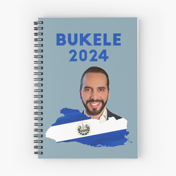 Item preview, Bukele 2024 Map designed and sold by Elmer Castro.