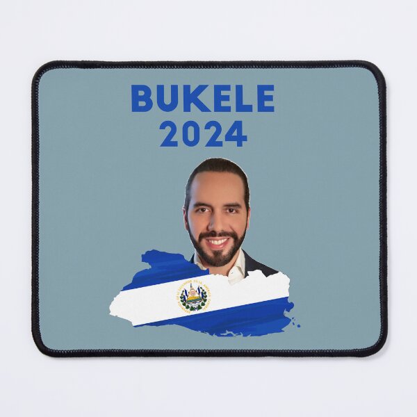 Item preview, Bukele 2024 Map designed and sold by Elmer Castro.