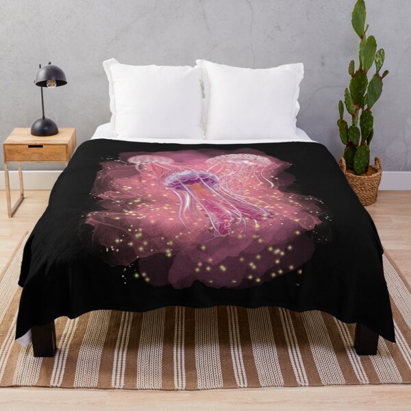 Item preview, Glowing jellyfishes of the deep sea designed and sold by FeyzaAydin.