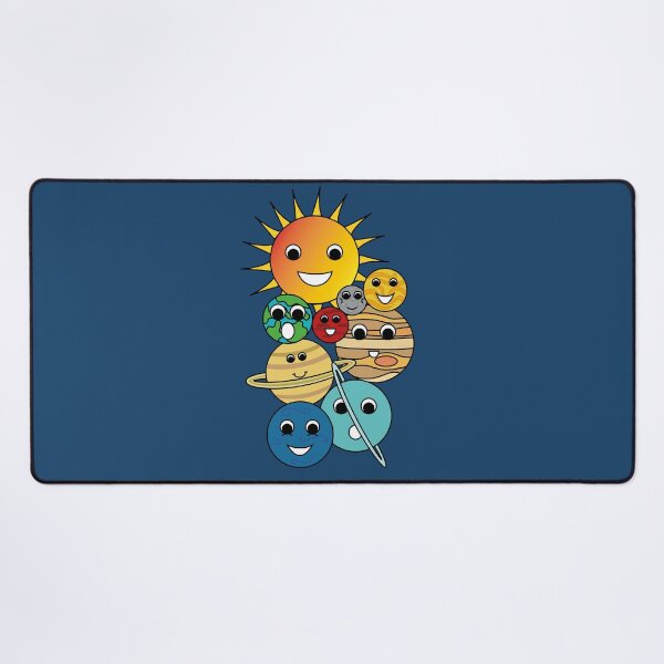 Item preview, Happy Planets (Solar system) designed and sold by ThingsByNin.
