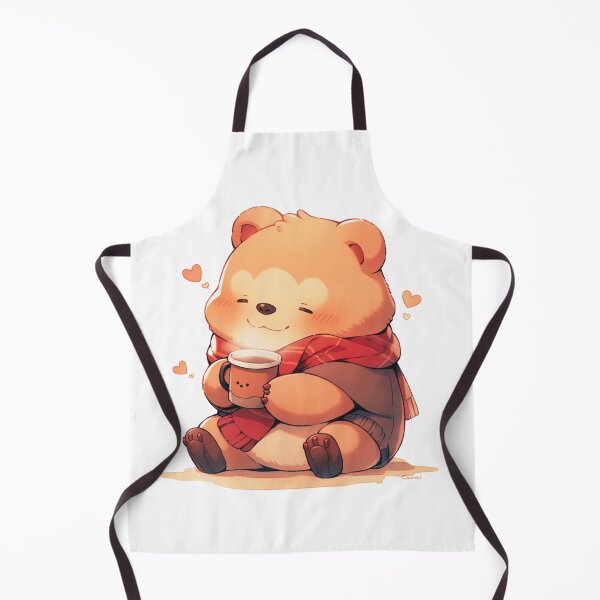 Item preview, Teddy enjoys cozy drink designed and sold by Nowshin Tasnim.